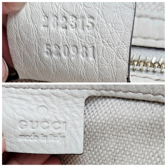 Authentic Gucci GG Pattern Bamboo Handbag #3882M - Picture 2 of 7